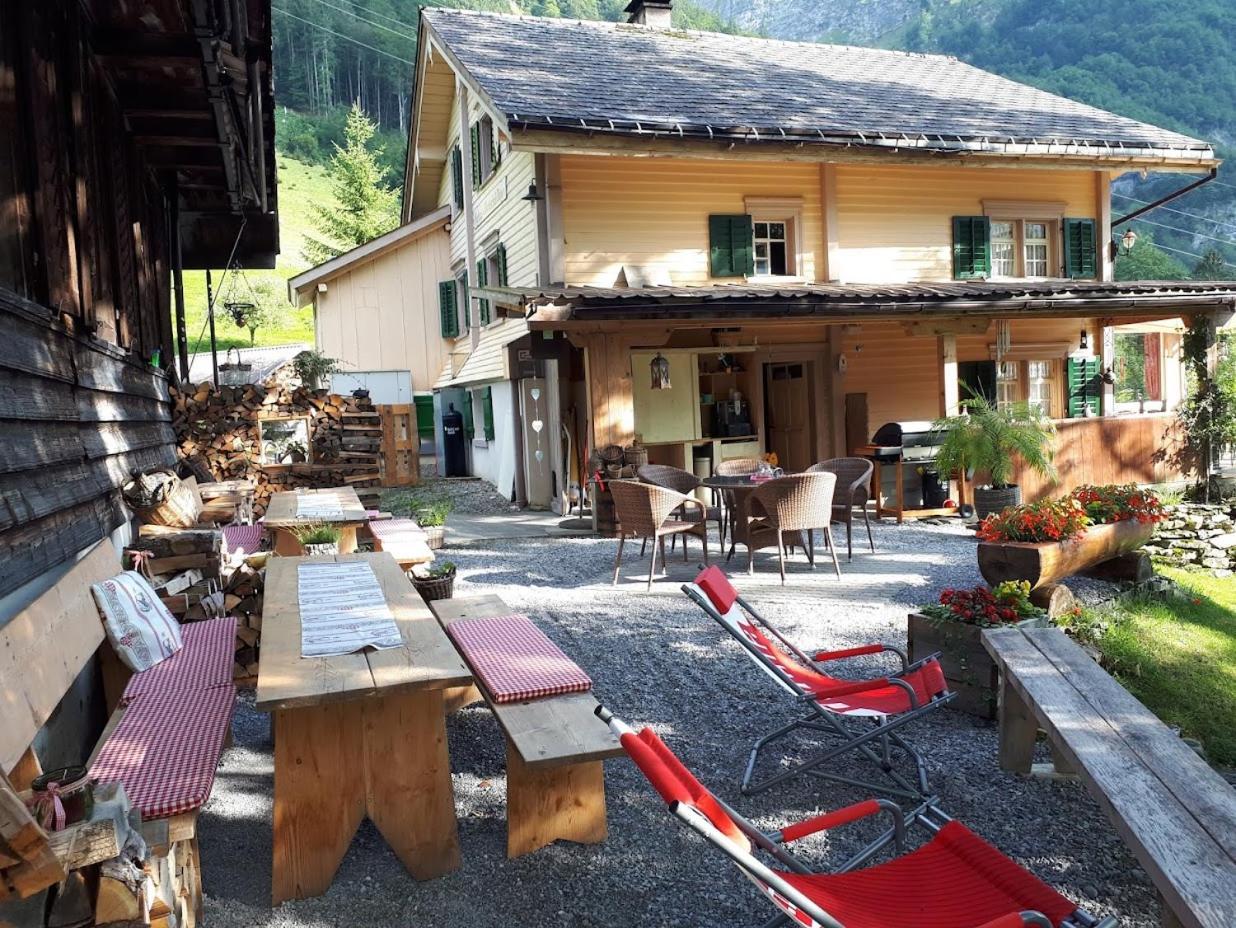 Berggasthaus Obbort Hotel Linthal Kültér fotó